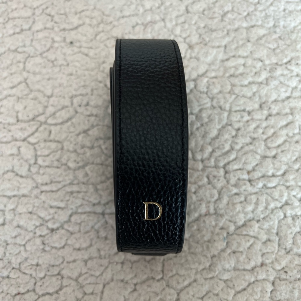 The Daily Edited Initial Leather Camera Strap